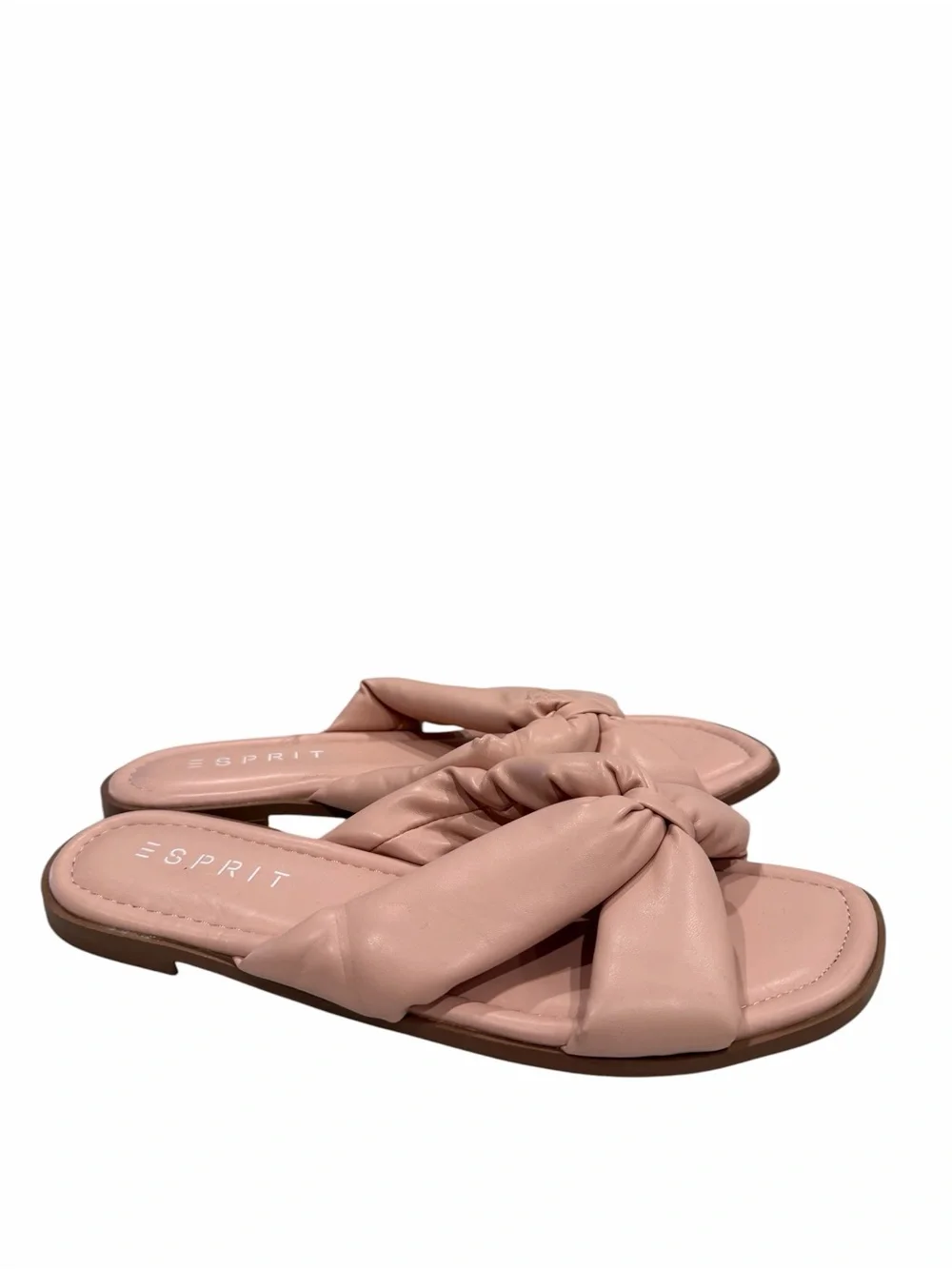 Esprit Pink Bow Slide Sandals – Size 10 New Without Box